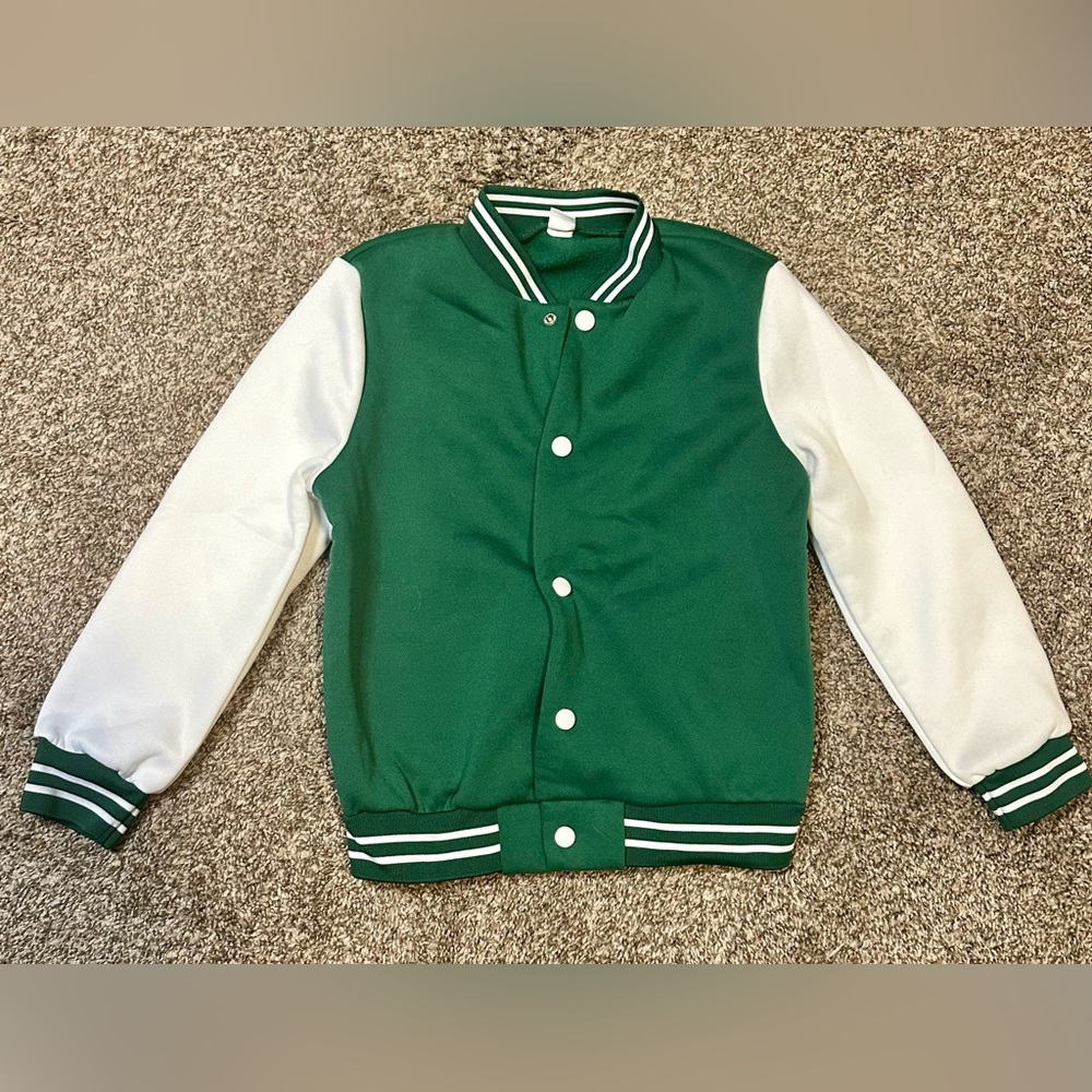🚫SOLD🚫Little kids letterman’s looking jacket
